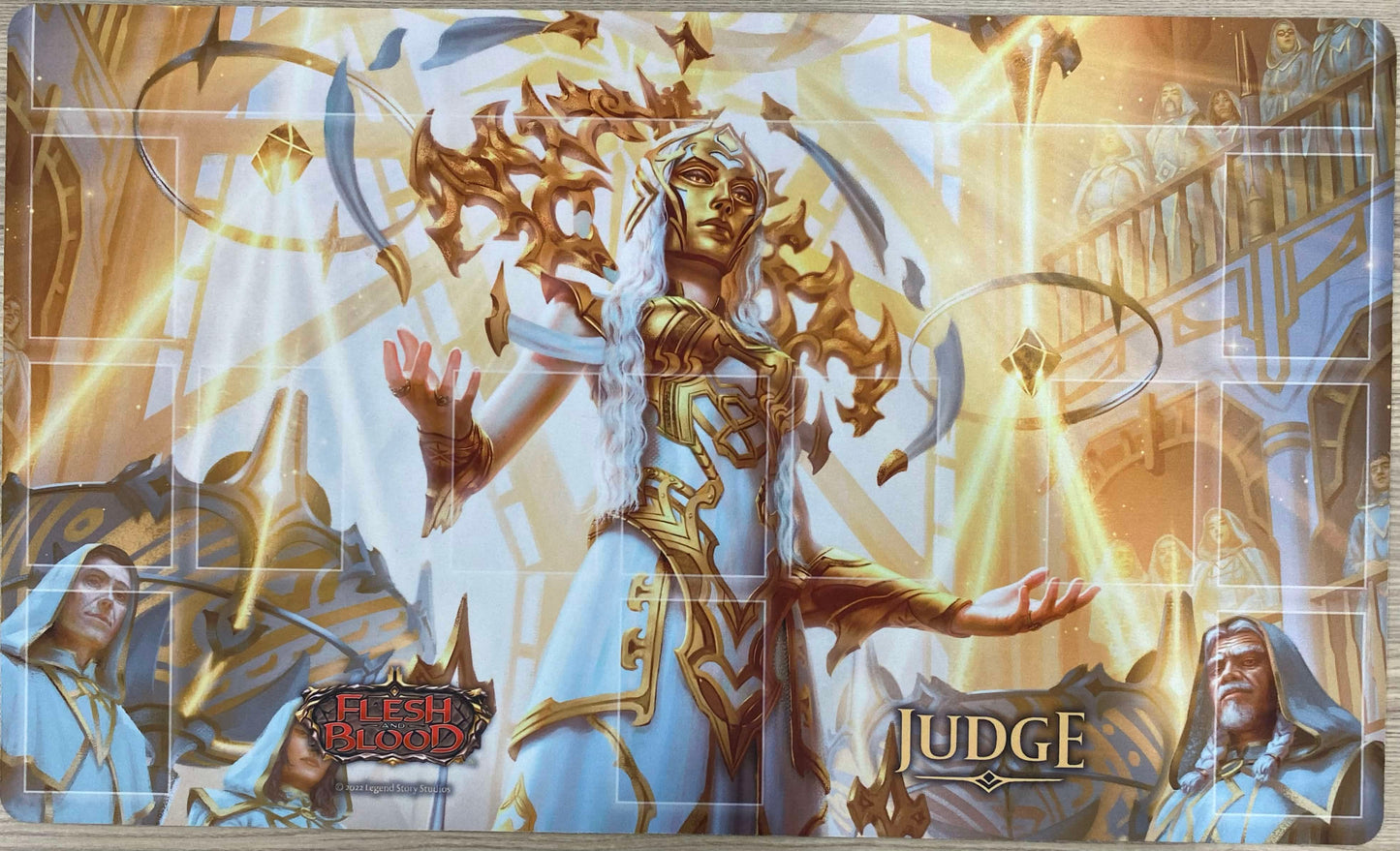 FAB - Theryon Magsiter of Justice Playmat
