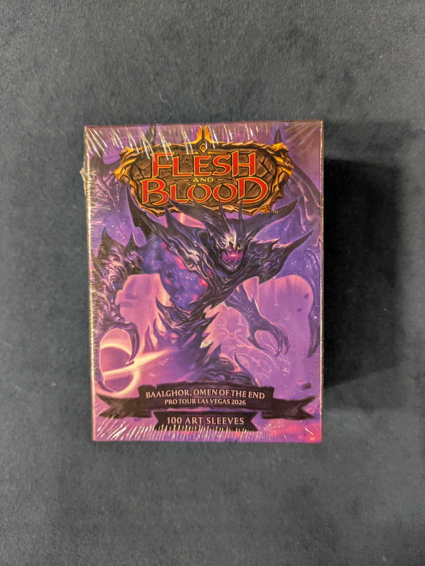 Dragon Shield Standard Size Matte Art Sleeve - Baalghor, Omen of the End