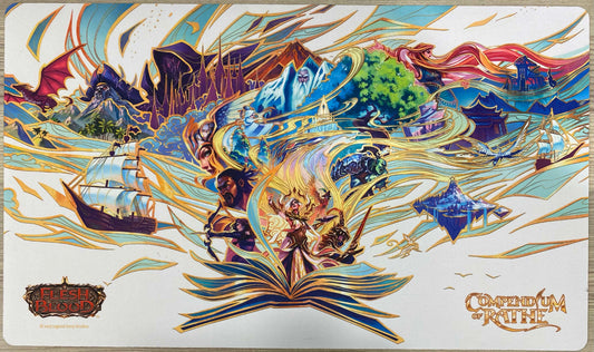 FAB - Compendium of Rathe Key Art Playmat
