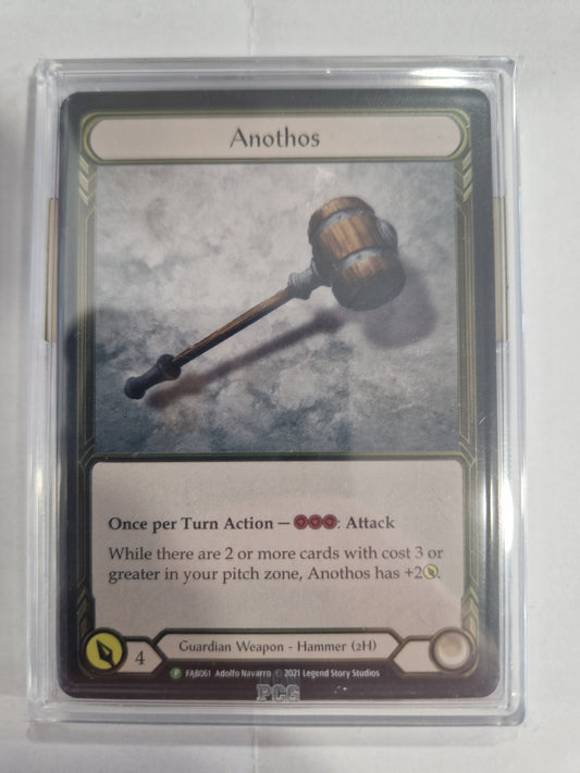 FAB Slab - Anothos Gold Cold Foil Players Slim Slab PCG 10