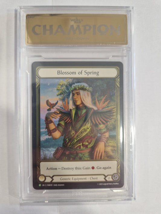 FAB Slab - Blossom of Spring Gold Cold Foil PCG 9.5