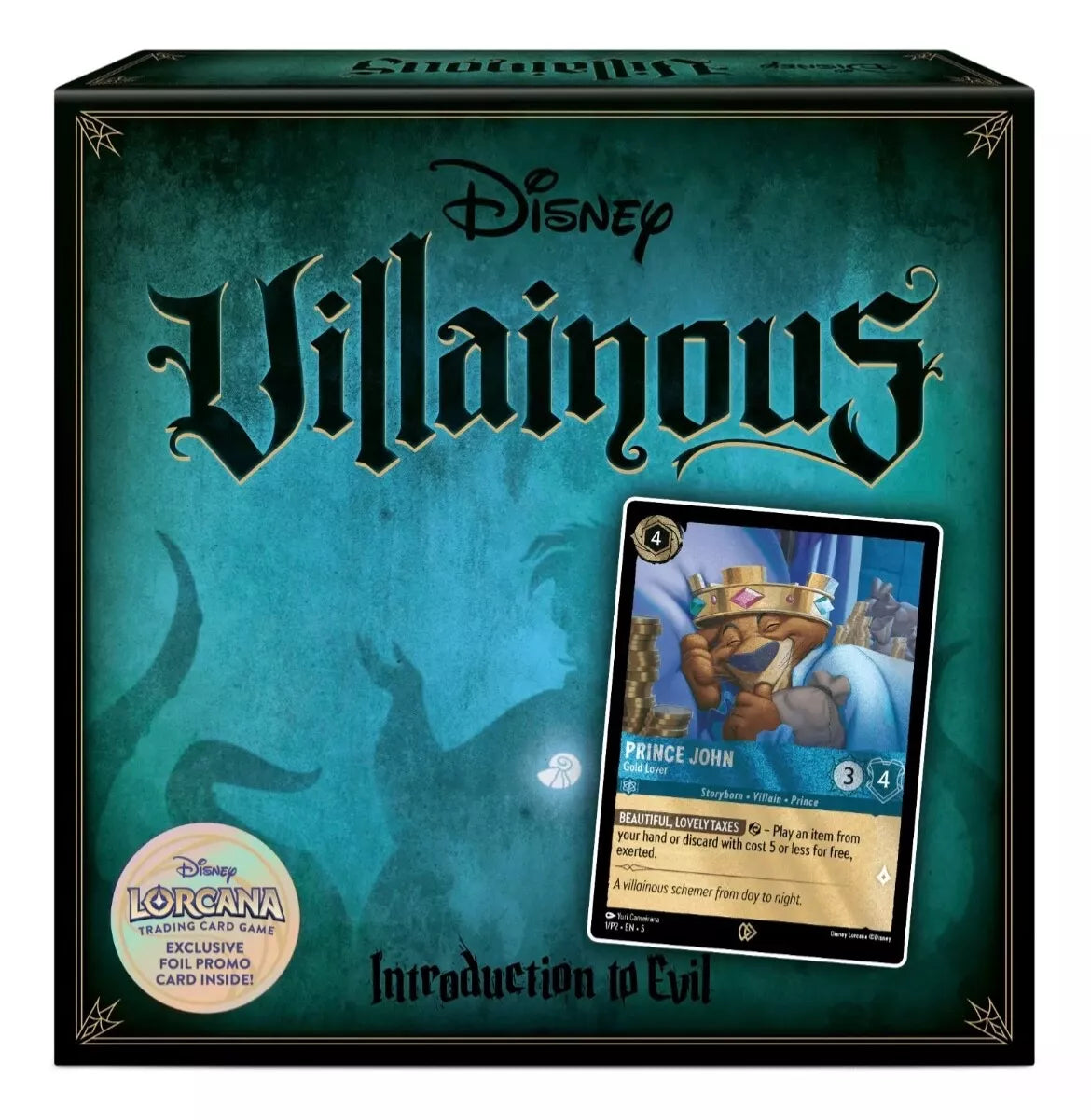 Disney Villainous: Introduction to Evil (2024) (Includes Lorcana Promo Card)