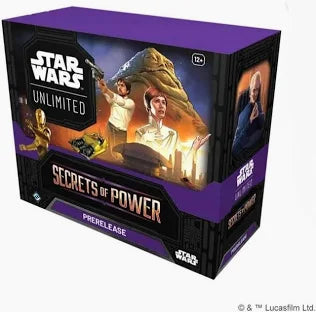 Star Wars Unlimited Secrets of Power Prerelease Kit