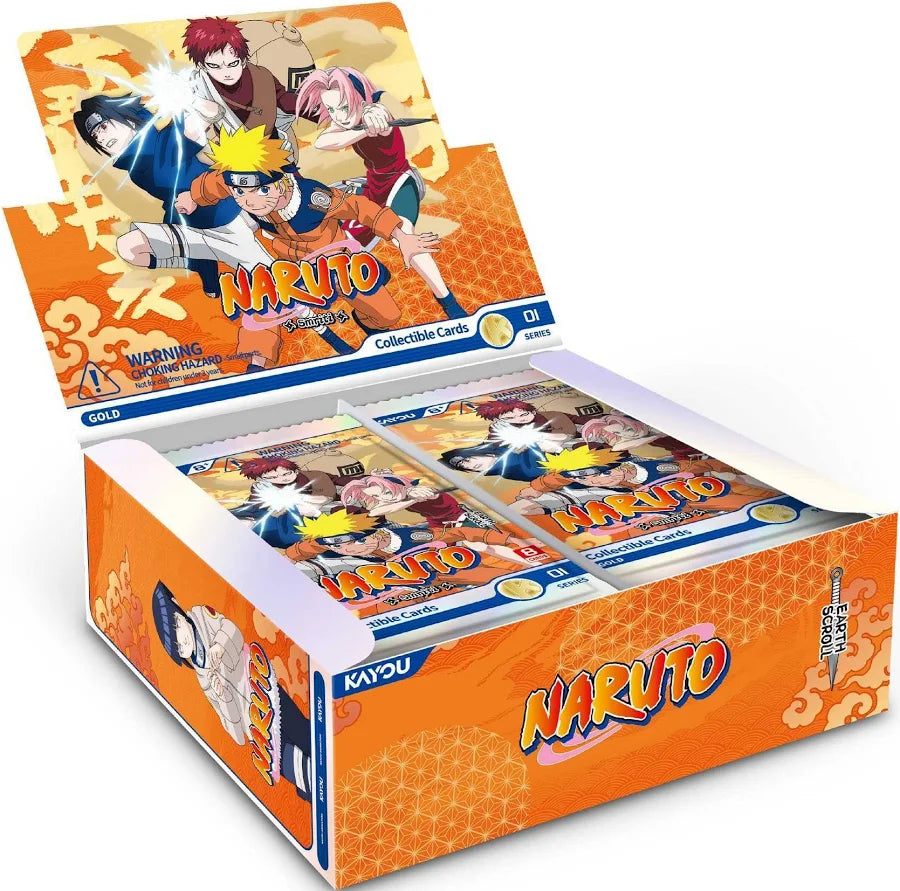 NARUTO-Smriti Collectible Cards-Earth Scroll Foil