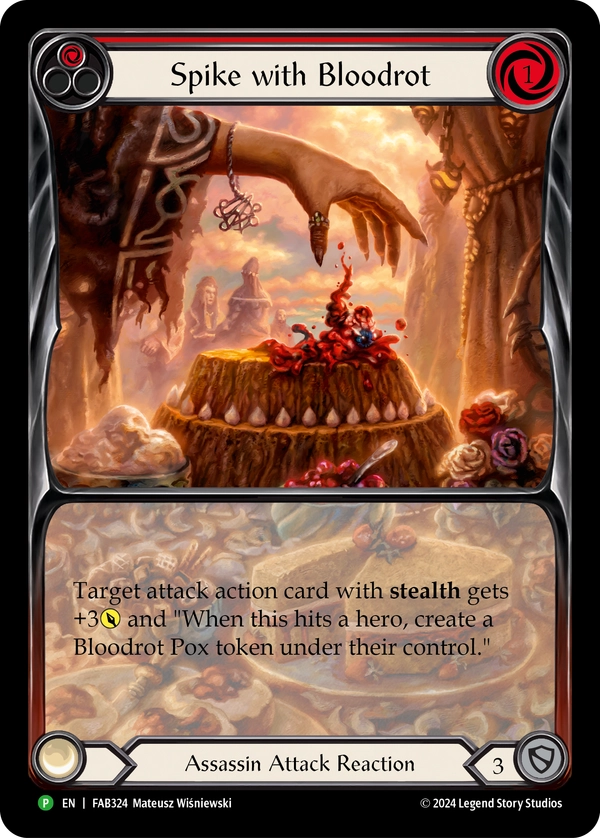 Spike avec Bloodrot (rouge)