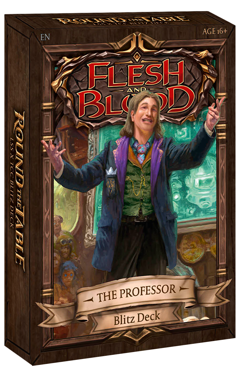 Flesh and Blood: Round the Table LSS x TCC Blitz Deck The Professor