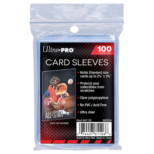 UltraPro Card Sleeves - Penny Sleeves 100 Pack