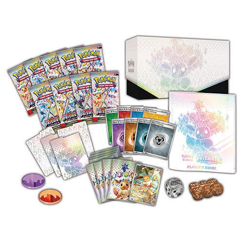 Pokemon Scarlet & Violet 8.5 Prismatic Evolutions Elite Trainer Box