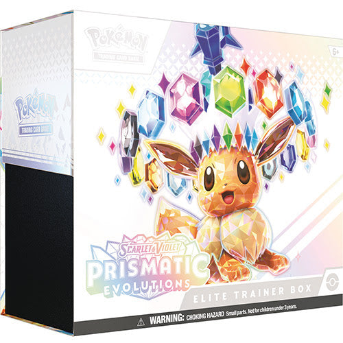 Pokemon Scarlet & Violet 8.5 Prismatic Evolutions Elite Trainer Box