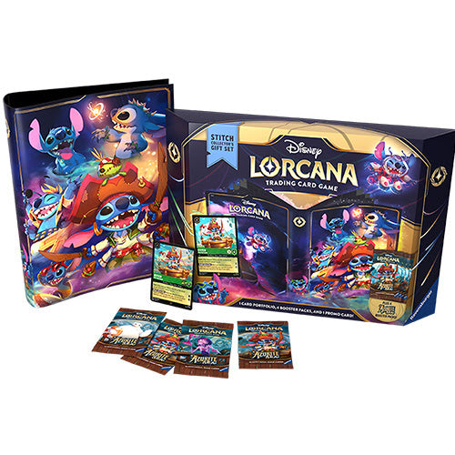 Coffret cadeau de collectionneur de points de mer azurite de Lorcana