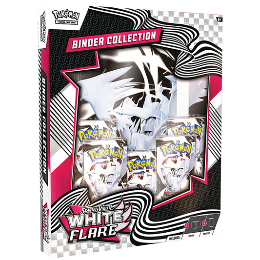 Pokemon Scarlet & Violet 10.5 - White Flare Binder Collection