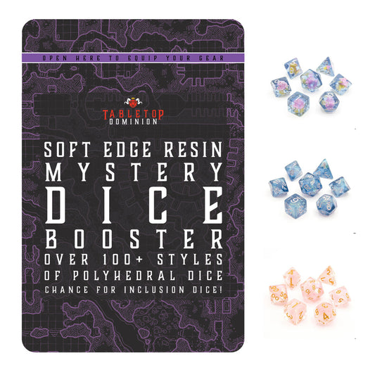 Tabletop Dominion - Dés en résine à bords souples Mystery Bag