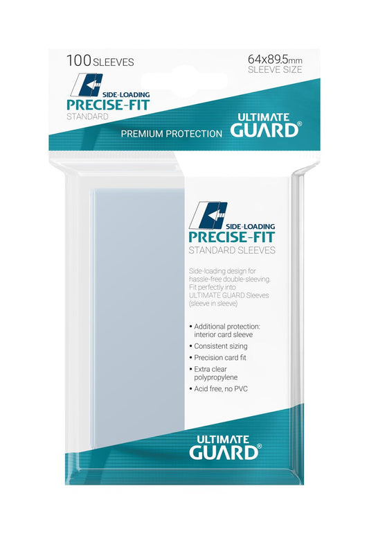 Ultimate Guard Precise-Fit Sleeves Standard Size (100) - Side-Loading
