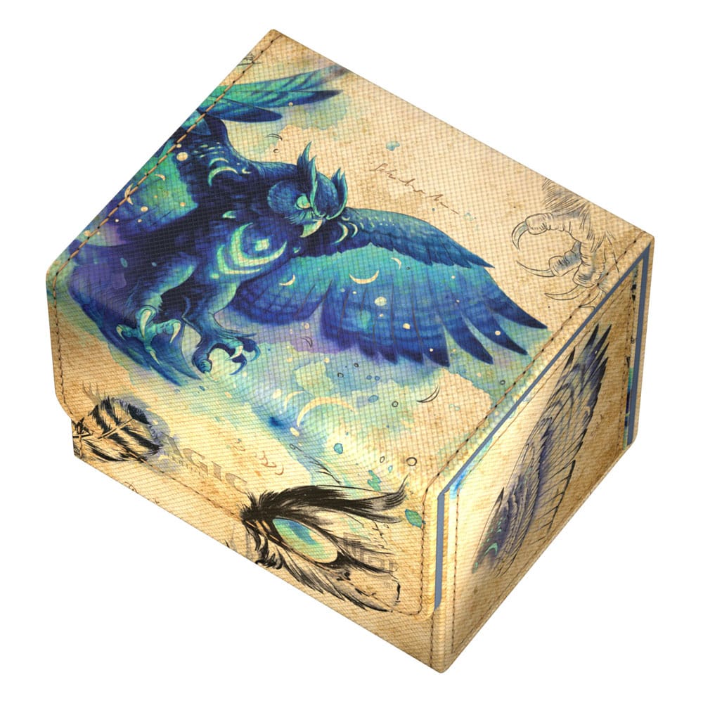 Ultimate Guard Sidewinder 100+ Xenoskin Magic: The Gathering "Bloomburrow" - Maha, Its Feathers Night Deck Box