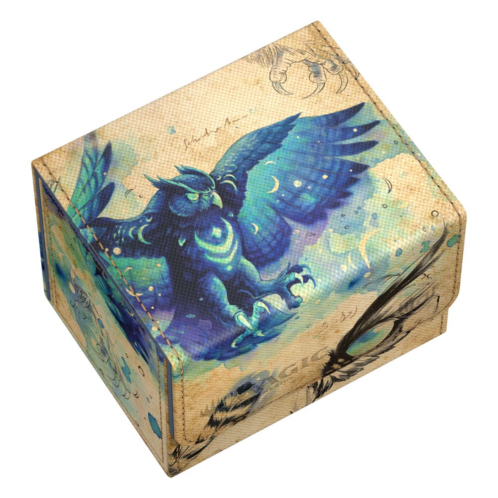 Ultimate Guard Sidewinder 100+ Xenoskin Magic: The Gathering "Bloomburrow" - Maha, Its Feathers Night Deck Box