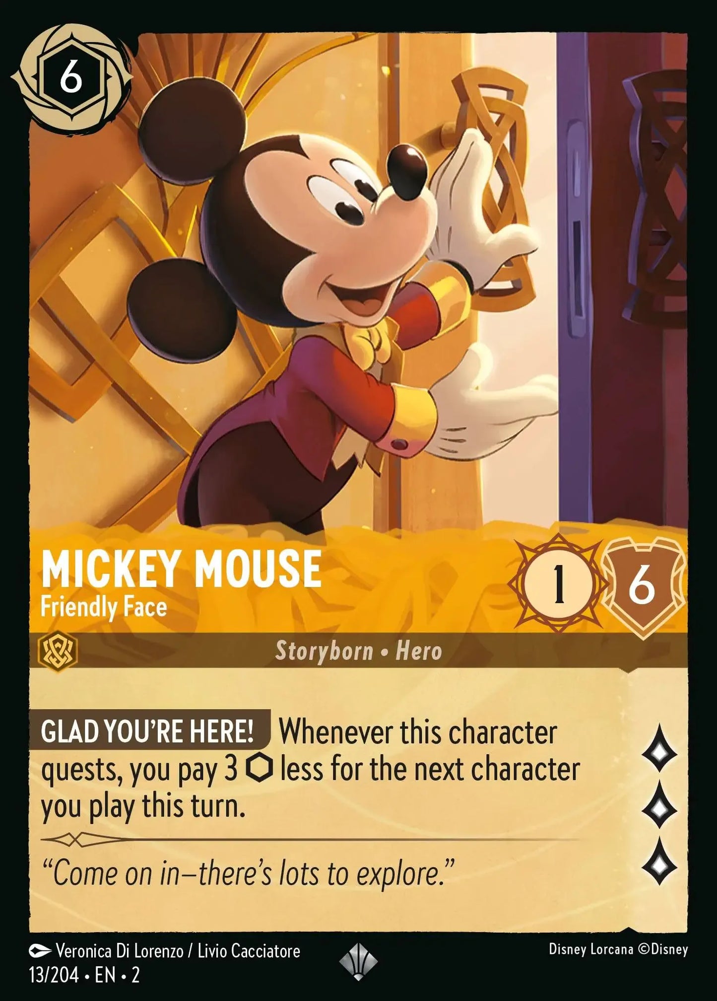 ミッキーマウス - フレンドリーフェイス