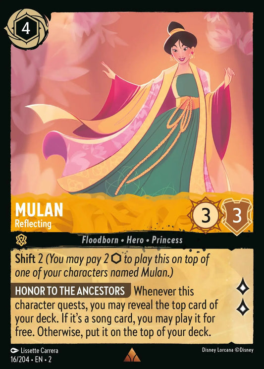 Mulan - Réflexion