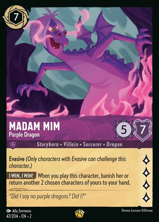 Madame Mim - Dragon Violet