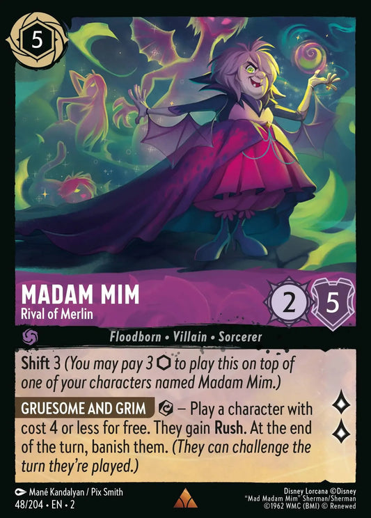 Madame Mim - Rival de Merlin
