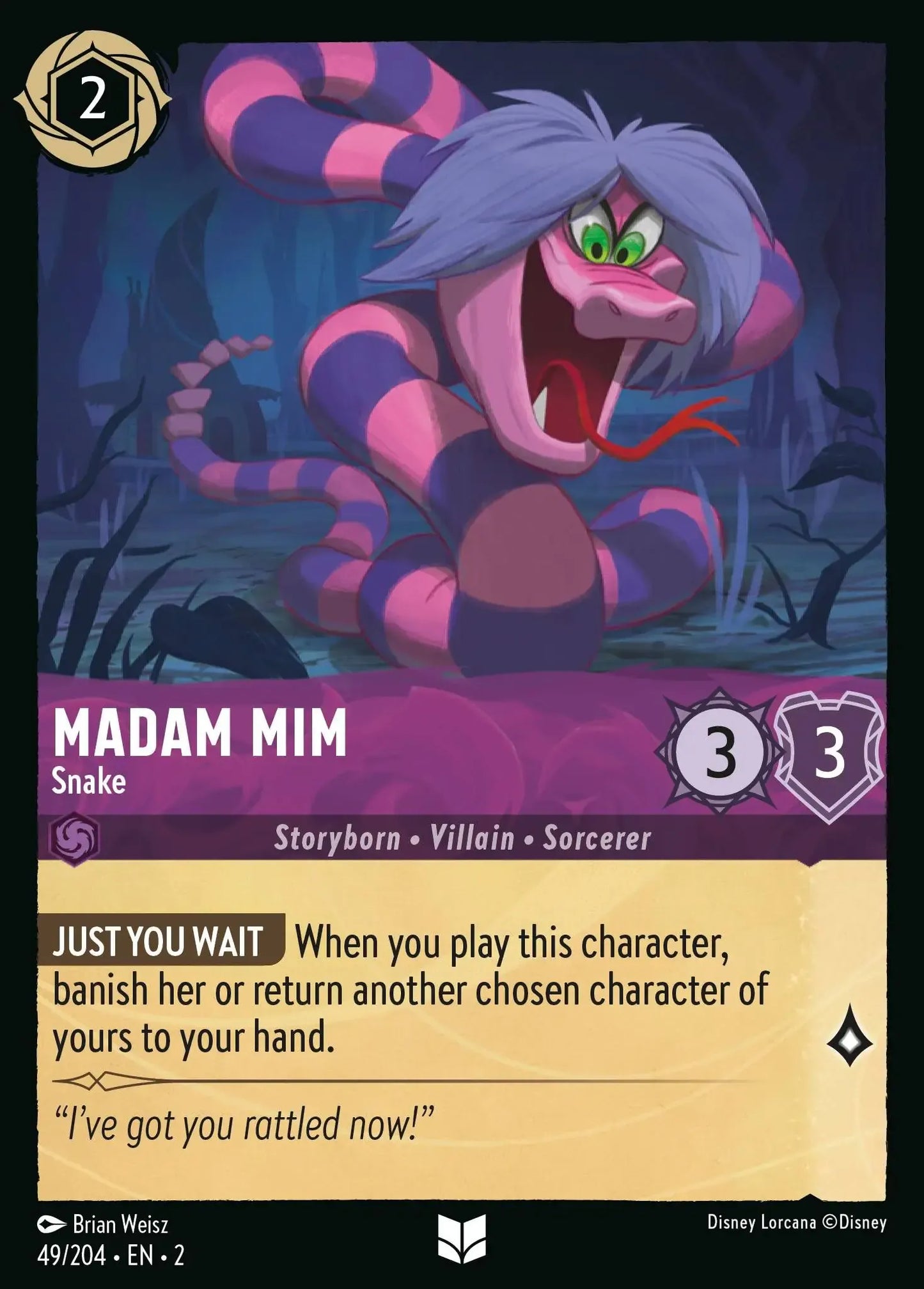 Madame Mim - Serpent