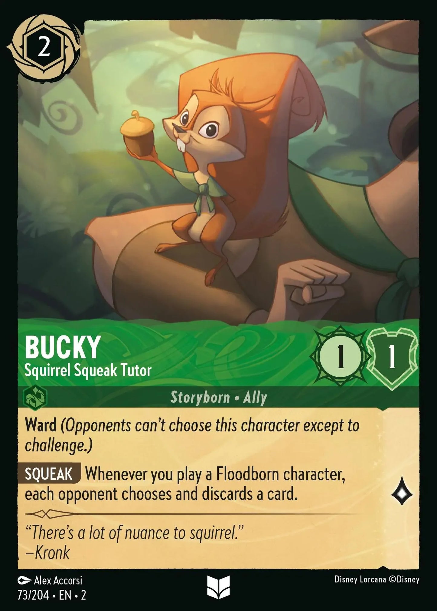 Bucky - Tuteur de couinement d'écureuil