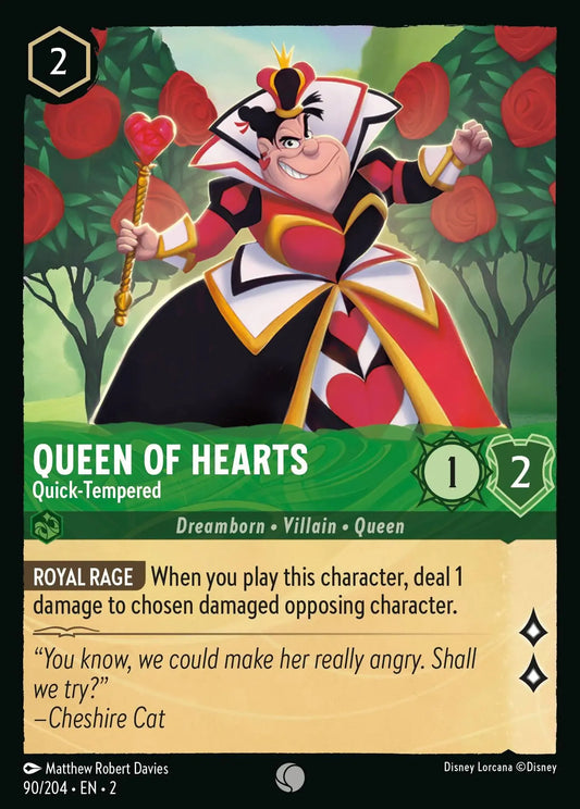 Reine de Cœur - Colérique