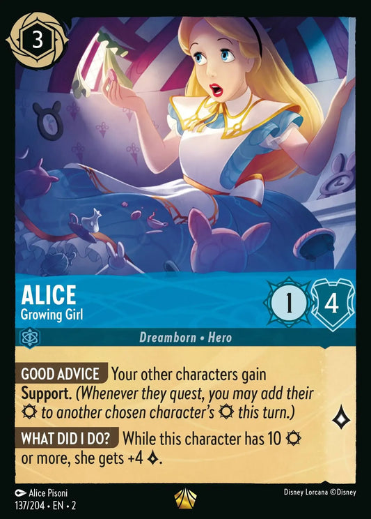 アリス - 成長中の少女