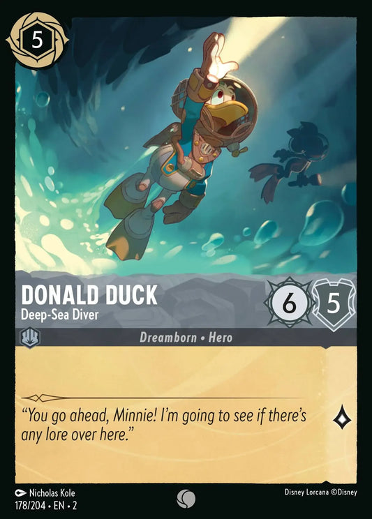 Donald Duck - Plongeur en haute mer