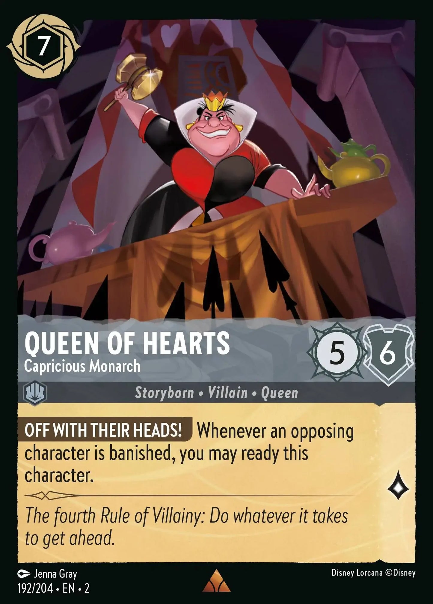 Reine de cœur - Monarque capricieux