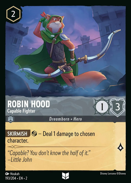 Robin des Bois - Combattant compétent