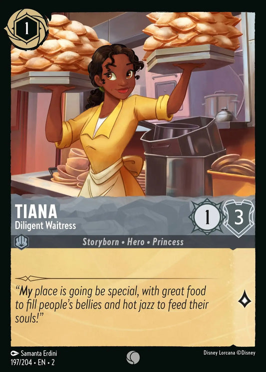 Tiana - Serveuse diligente