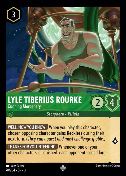 Lyle Tiberius Rourke - Cunning Mercenary