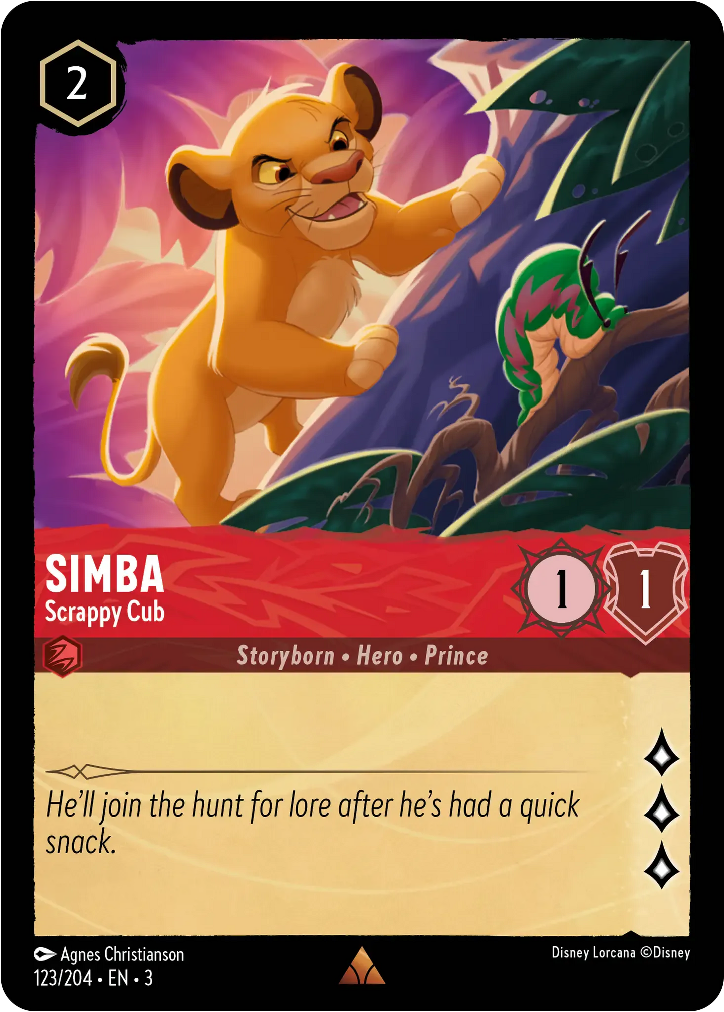 Simba - Scrappy Cub