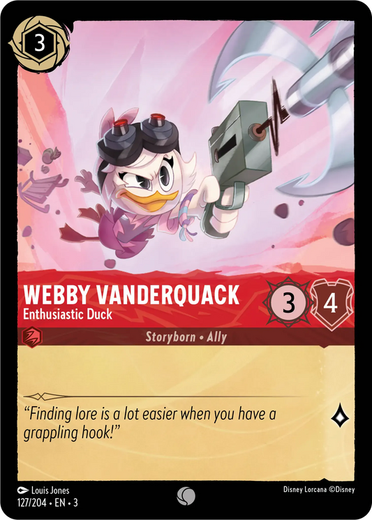 Webby Vanderquack - Enthusiastic Duck