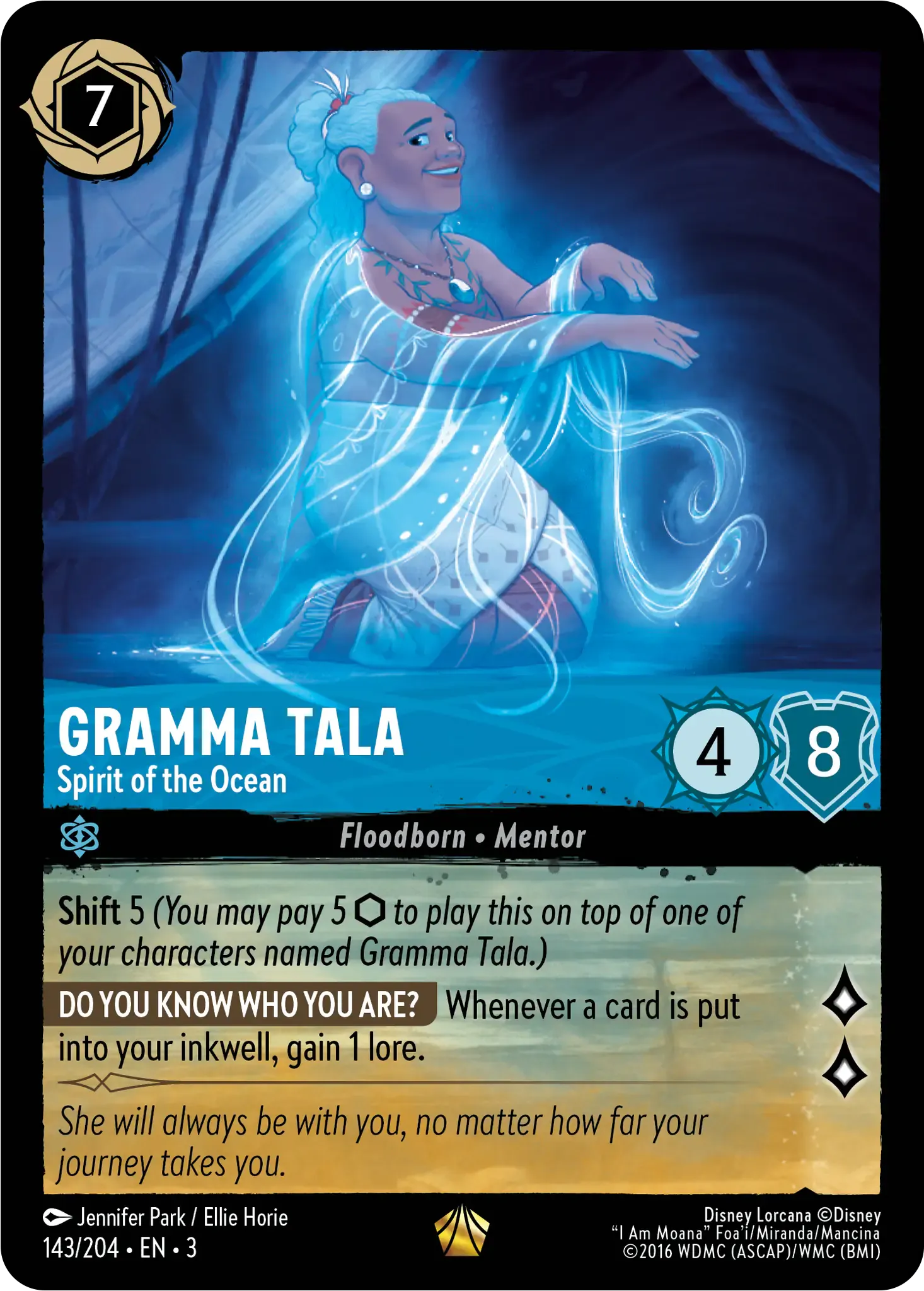 Gramma Tala - Spirit of the Ocean