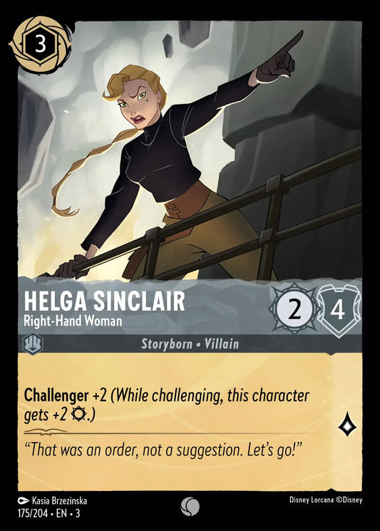 Helga Sinclair - Right-Hand Woman