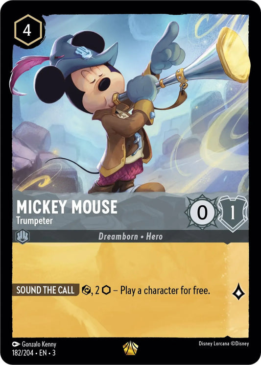 Mickey Mouse -Trumpeter