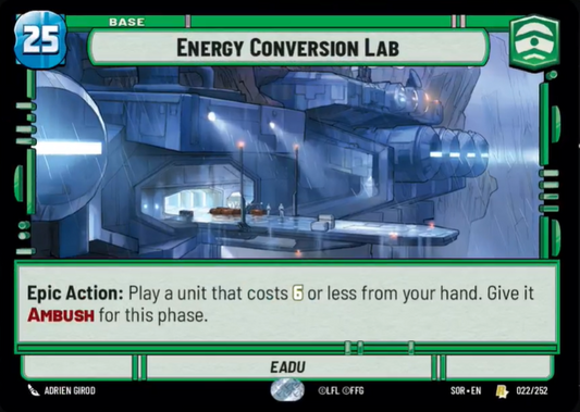 Energy Conversion Lab: Eadu
