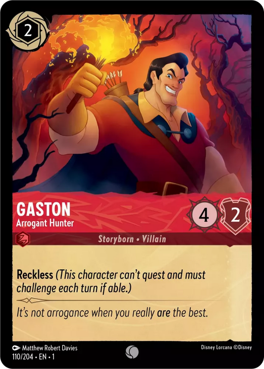 Gaston - Chasseur arrogant