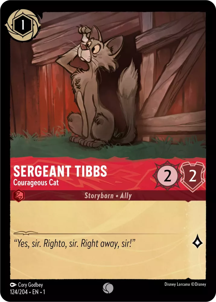 Sergent Tibbs - Chat courageux