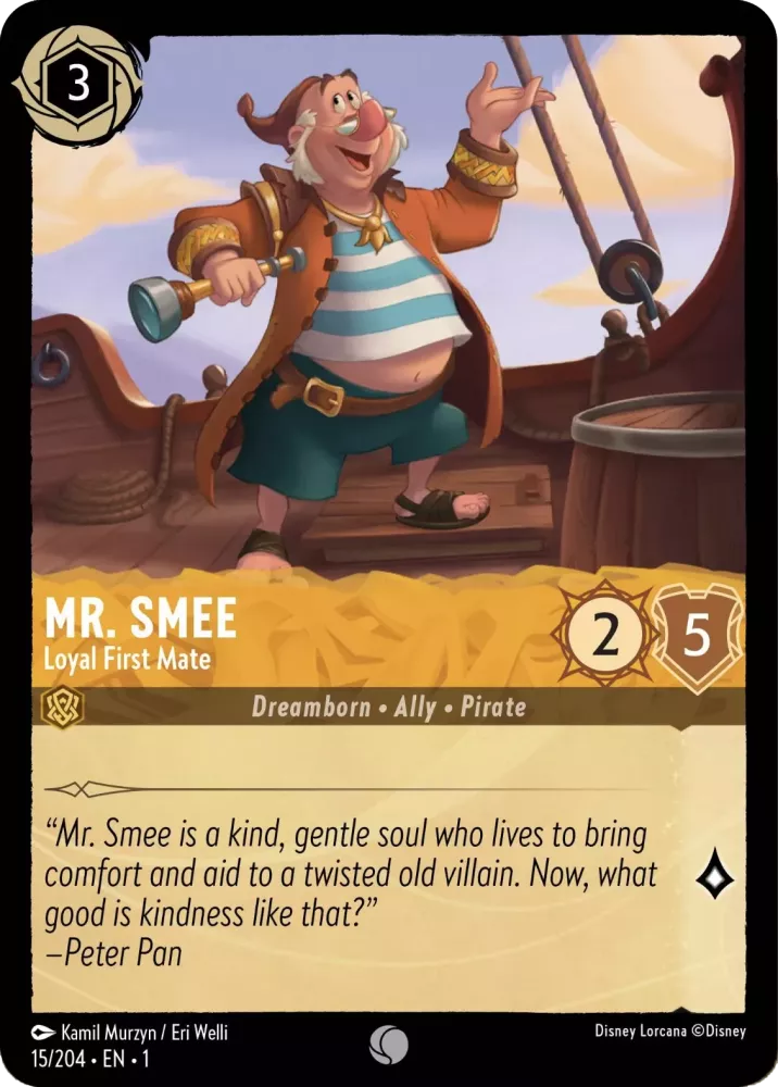 M. Smee - Premier lieutenant loyal