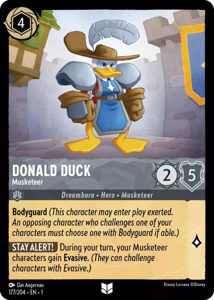 Donald Duck - Mousquetaire