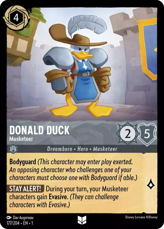 Donald Duck - Mousquetaire
