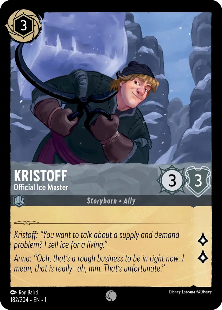 Kristoff - Maître des glaces officiel