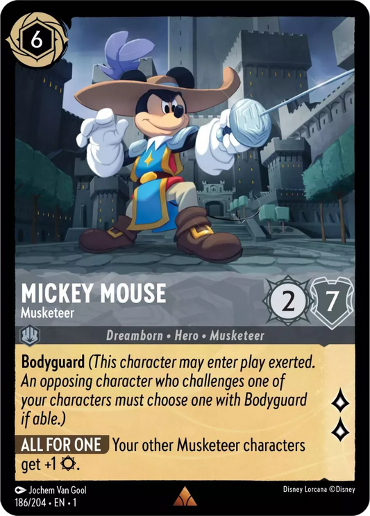 ミッキーマウス - 銃士
