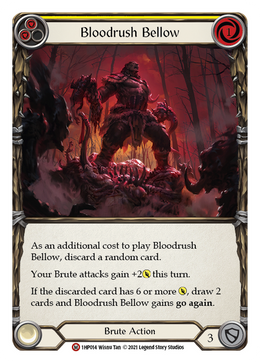 Bloodrush Bellow (Yellow)