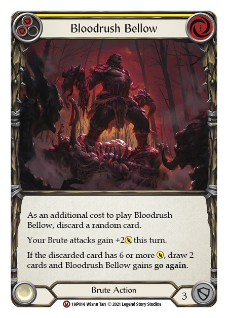 Bloodrush Bellow (Yellow)