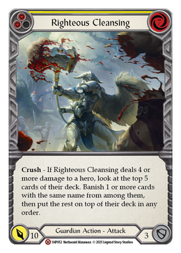 Righteous Cleansing (Yellow)