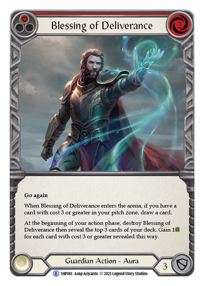 Blessing of Deliverance (Red)