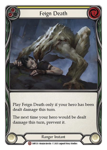 Feign Death (Yellow)